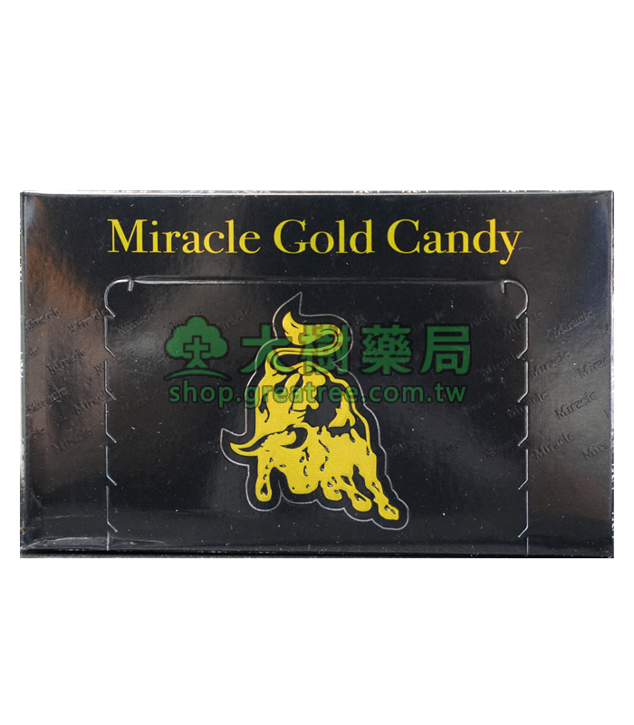 金牛汗馬糖 | Miracle Gold Candy 焦糖味 牛牛糖 30顆/盒